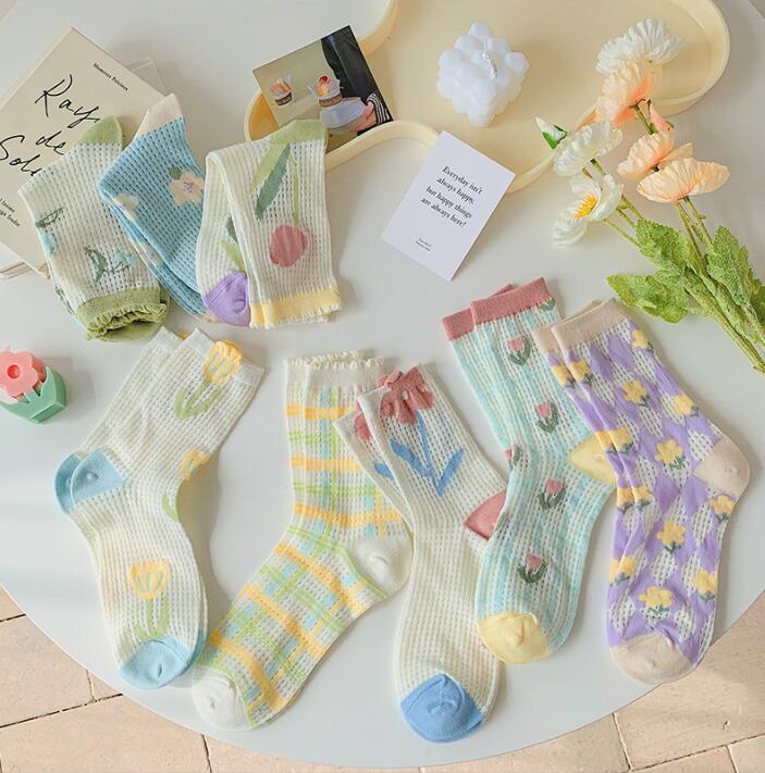2023★春夏新作★ソックス★韓国風★レディース靴下★8色
