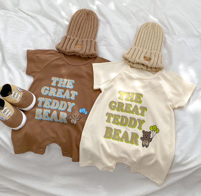 2023夏新品★ベビー服★ロンパース★66-90cm★2色