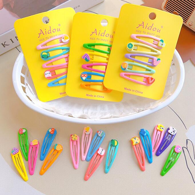 子供用★キッズ★髪飾り★まとめ髪用★ヘアアクセサリー★ヘアピン★5枚入り★多色