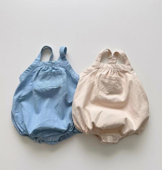 2023★春夏新作★韓国風ベビー服★ロンパース★2色66-90CM