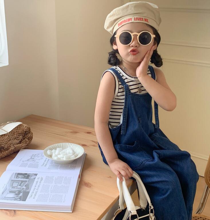 2023新品★子供服　連体服　サロペットズボン★80-130cm★