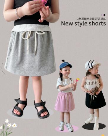 2023新品★子供服　スカート★80-140cm★3色