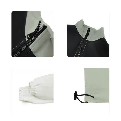 お勧め 春夏新作 ユニセックス キッズ 薄いジャケット 日焼け止め 紫外線対策上着 カラーブロック 90-150