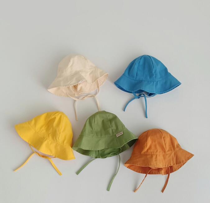 子供用★帽子★バケットハット★ベビー★男女兼用★日焼け防止★韓国風★5色