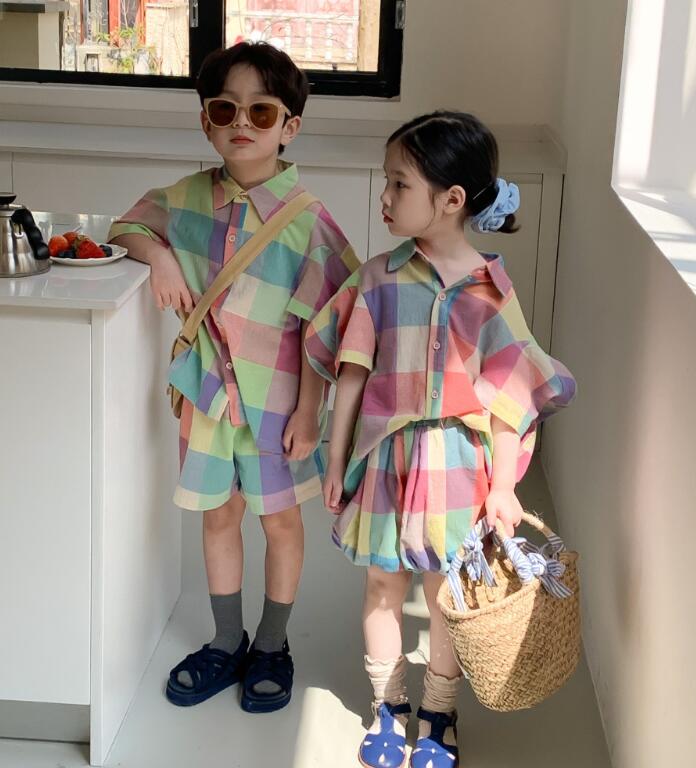 2023★春夏新作★韓国風子供服★トップス+ズボン2セット★90-140CM