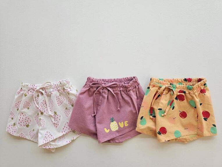 2023新品★子供服　ショートズボン★80-130cm★3種