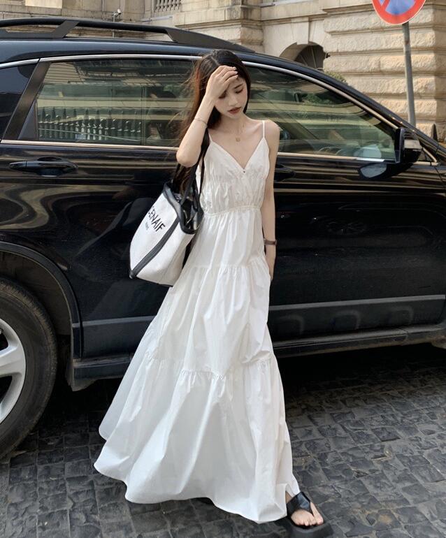 2023新型★レディース服　吊りワンピース★S〜M