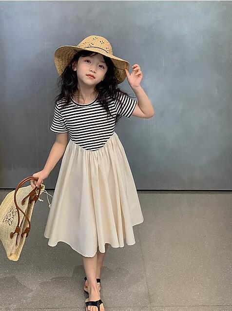 2023新品★子供服　ワンピース★90-140cm★