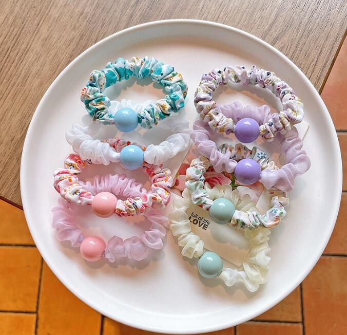 子供用★ヘアゴム★髪飾り★まとめ髪用★ヘアアクセサリー★2枚入り★可愛い★多色