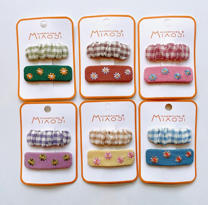 子供用★ヘアピン★髪飾り★まとめ髪用★ヘアアクセサリー★韓国風★2枚入り★多色