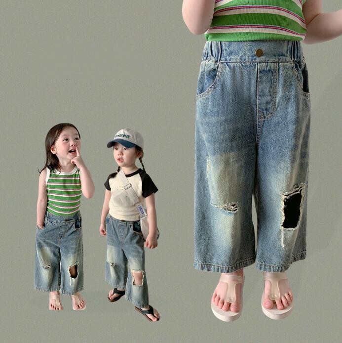 2023★春夏新作★韓国風子供服★ズボン★ジーンズ★80-140CM