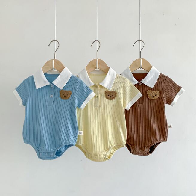 子供服★ロンパース★連体服★韓国風子供服★ベビー★可愛い★3色★66-90CM