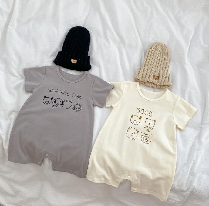 子供服★ロンパース★連体服★韓国風子供服★ベビー★可愛い★2色★66-90CM