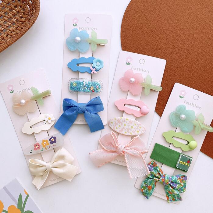 子供用★ヘアピン★髪飾り★まとめ髪用★ヘアアクセサリー★韓国風★4枚入り★多色