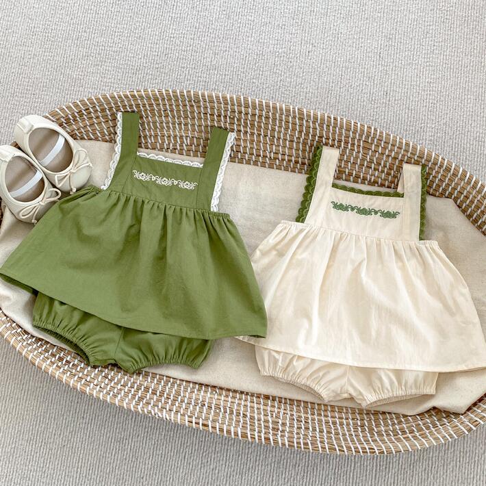 2023年新品★ベビー服　トップス+ズボン　セットアップ★66-100cm★2色