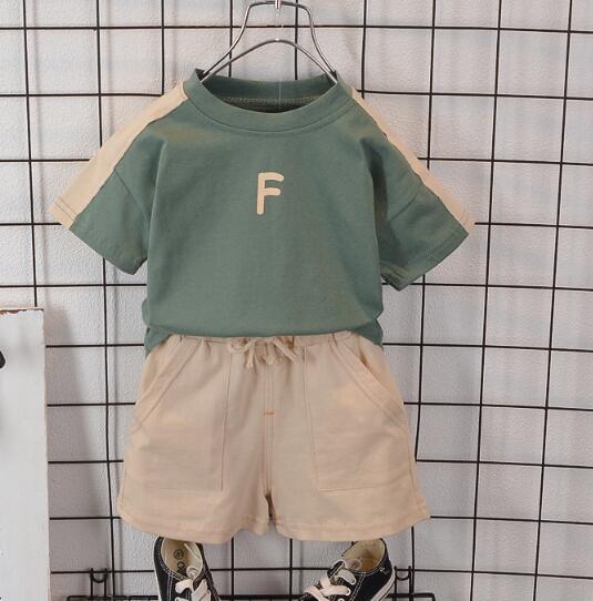 2023★春夏新作★韓国風子供服★トップス+ズボン★2色80-120CM
