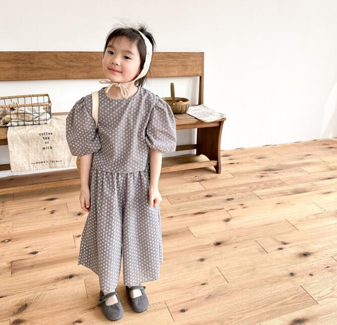 2023新品★子供服　トップス+スカート　セットアップ★80-130cm★2色