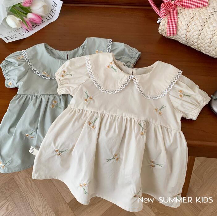 子供服★ワンピース★半袖★韓国風子供服★キッズ女の子★可愛い★2色★73-130CM