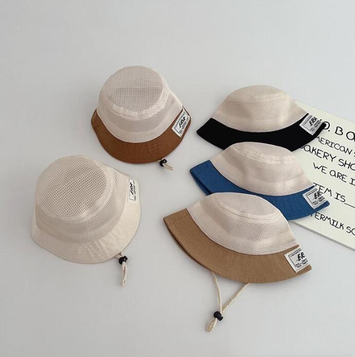 子供用★帽子★バケットハット★キッズ★男女兼用★日焼け防止★通気性★薄手★5色