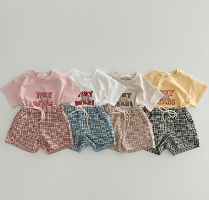 2023★春夏新作★韓国風ベビー服★ショートズボン★4色66-100CM