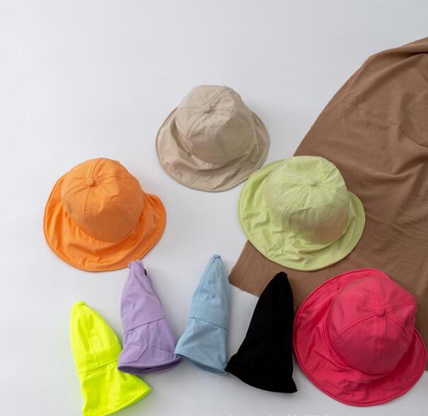 子供用★帽子★バケットハット★キッズ★男女兼用★日焼け防止★速乾★薄手★8色