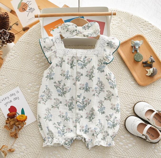 2023★春夏新作★韓国風子供服★ロンパース★66-90CM