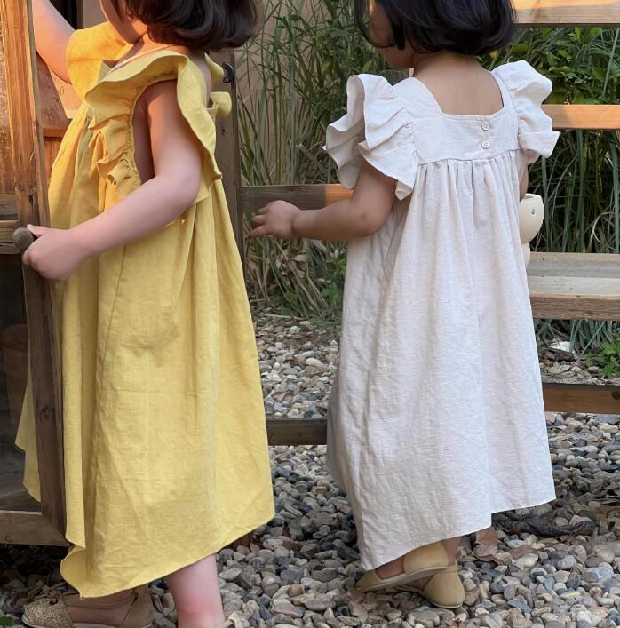 2023★春夏新作★韓国風子供服★ワンピース★2色80-130CM