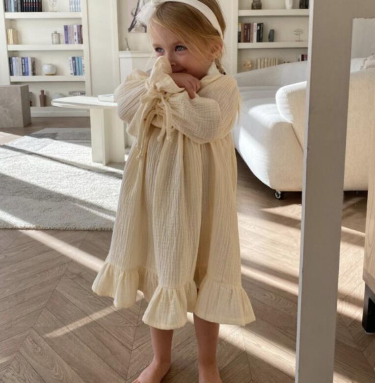 2023年★子供服　ワンピース★90-130cm★2色