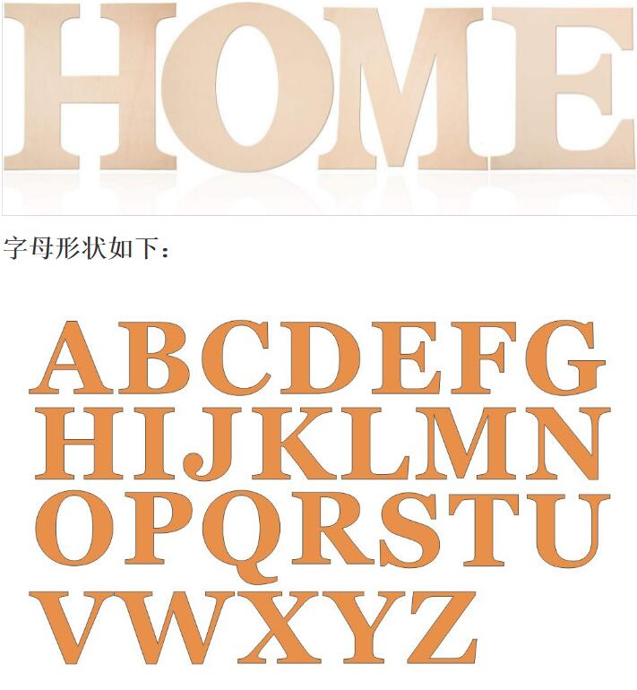 2023新品★アルファベット　木片DIY★撮影道具★