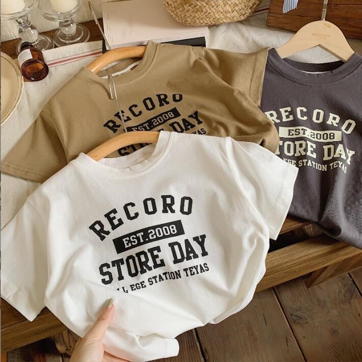 2023★春夏新作★韓国風子供服★Tシャツ★3色80-140CM