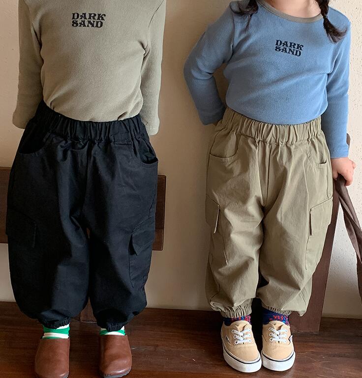 2023秋新作★子供服　ズボン★80-130cm★3色