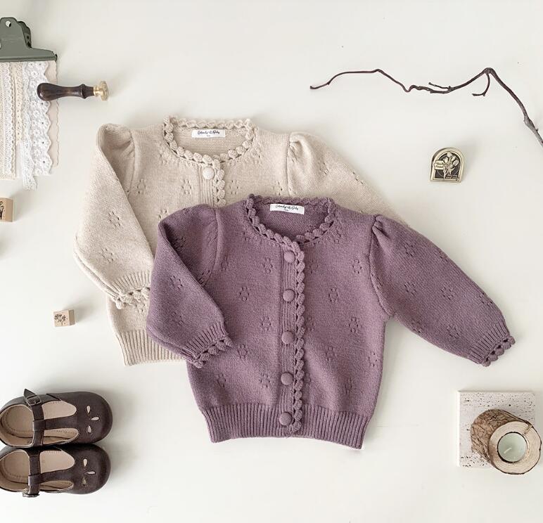 2023新作Cu★子供服　カーディガン★73-120cm★2色