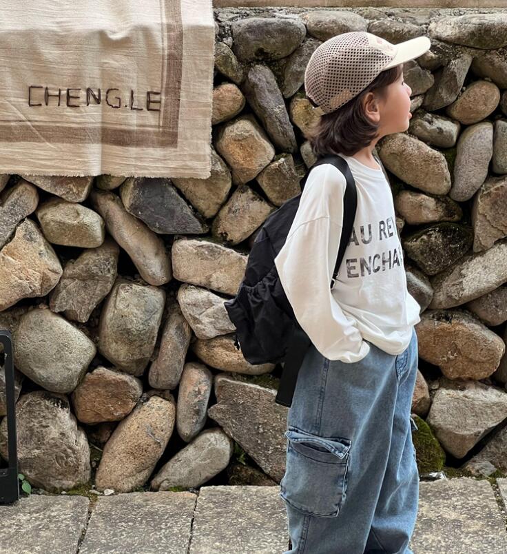 2023秋新品C★子供服　トップス★90-150cm★2色