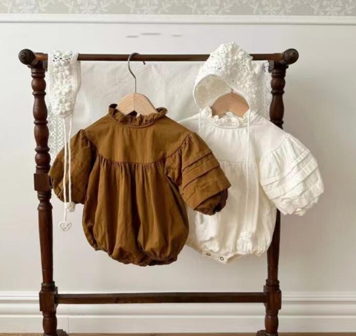 2023秋新品★ベビー服★可愛いロンパース★66-90cm★2色