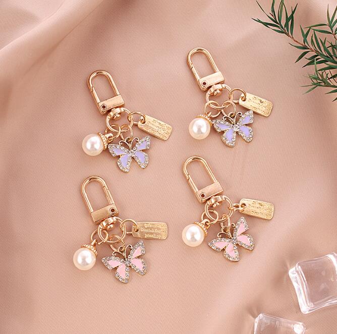 キーホルダー★キーリング★バッグチャーム★ペンダント★可愛い★ファション小物★2色