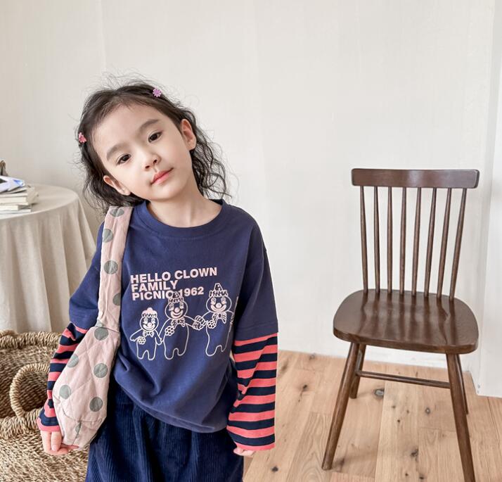 2023秋新作★キッズ服　トップス★80-130★2色