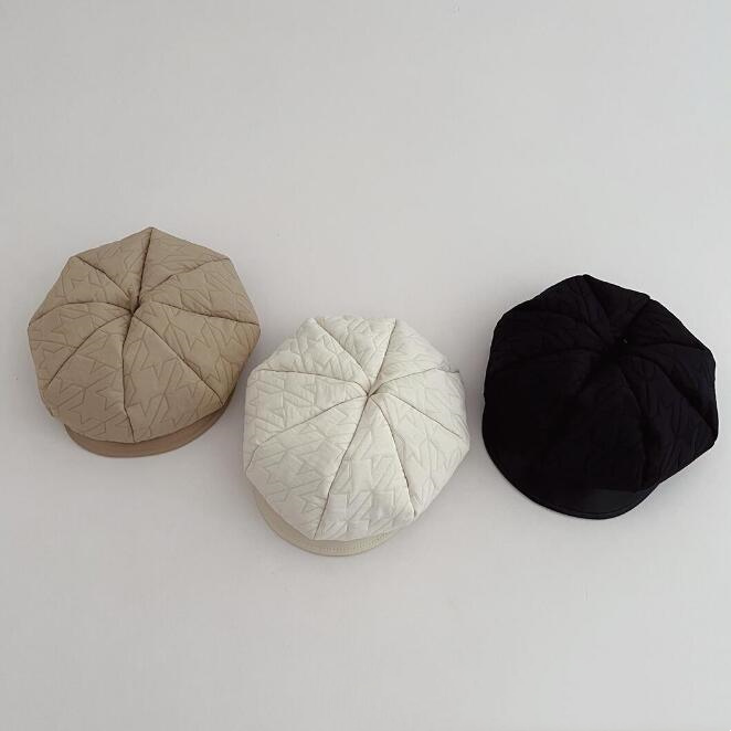 子供用★帽子★キャップ★キッズ★ベレー帽★男女兼用★無地★カジュアル★3色