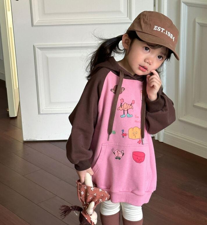 2023秋新作★子供服　ロングトップス★90-130cm★