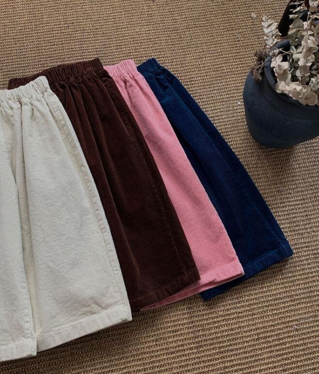 2023秋新作L★子供服　ズボン★90-130cm★4色