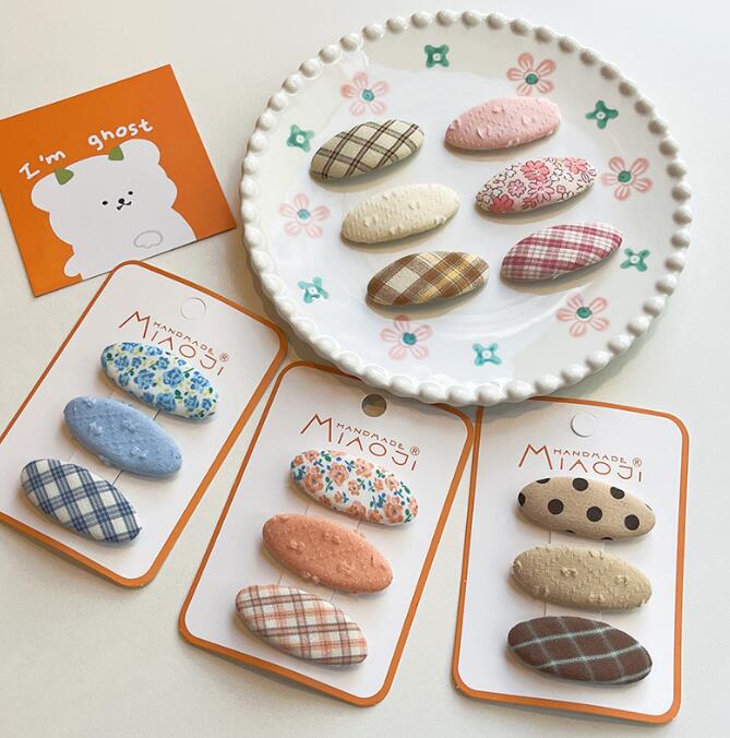 髪飾り★まとめ髪用★ヘアアクセサリー★子供用★キッズ★ヘアピン★3枚入り★多色