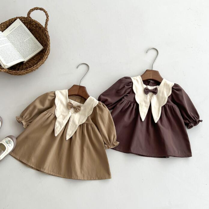 子供服★ワンピース★韓国風子供服★ベビー★可愛い★2色★73-110CM