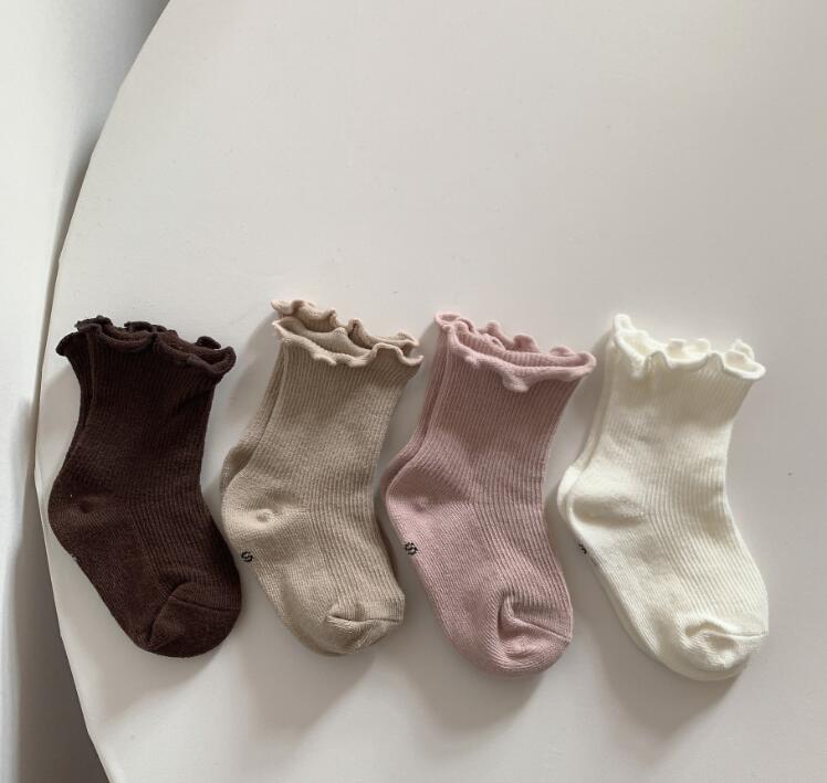 2023★キッズ靴下★ソックス★スウェット★6色