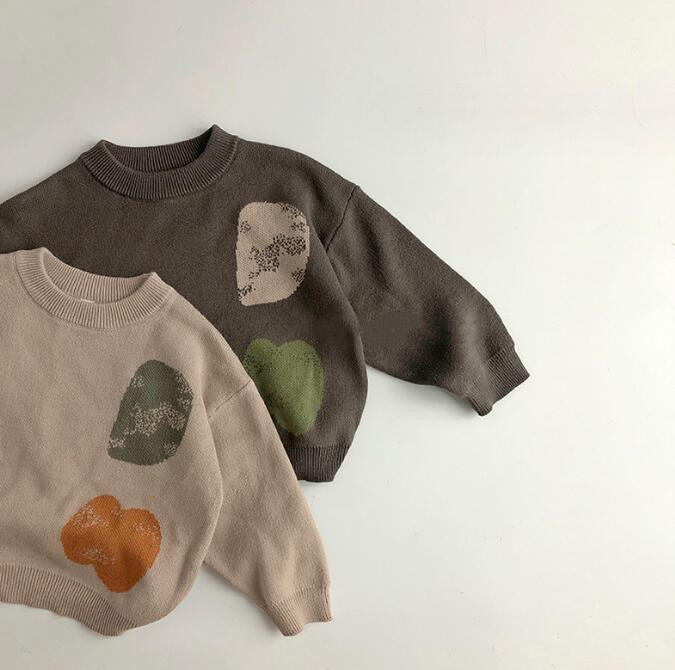 子供服★トップス★セーター★韓国風子供服★キッズ★男女兼用★ニット★2色★80-130CM