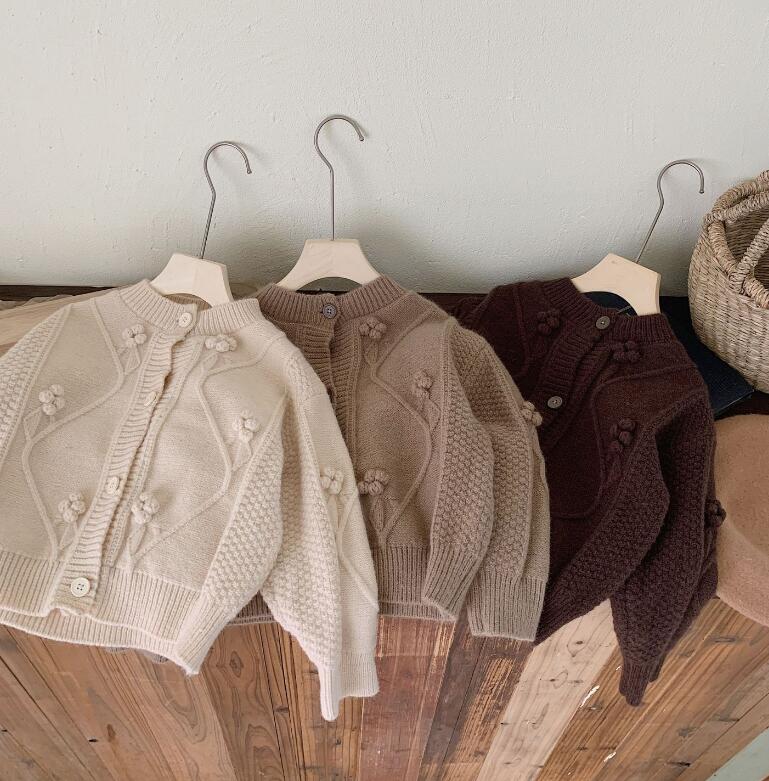 2023秋新作★子供服　カーディガン★90-130cm★3色