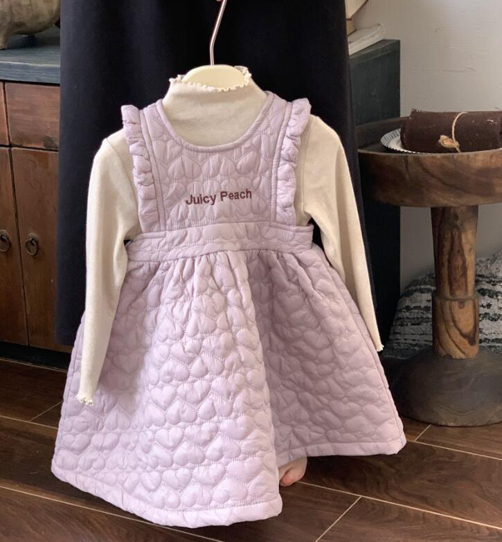 2023秋新品★子供服　ワンピース★90-140cm★2色