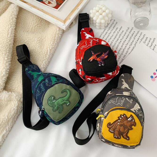 バッグ★ショルダーバッグ★ミニバッグ★子供用★キッズ★男女兼用★ダイナソー★3色