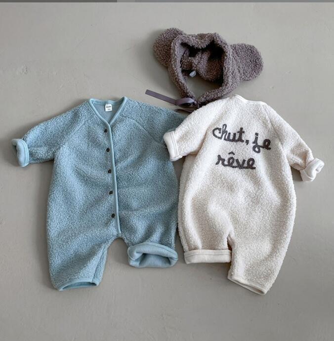 2023★春秋新作★韓国風ベビー服★ロンパース★2色66-80CM