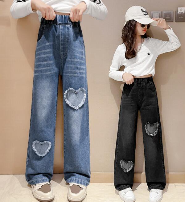 2023新品★子供服★デニムズボン★120-170cm★2色