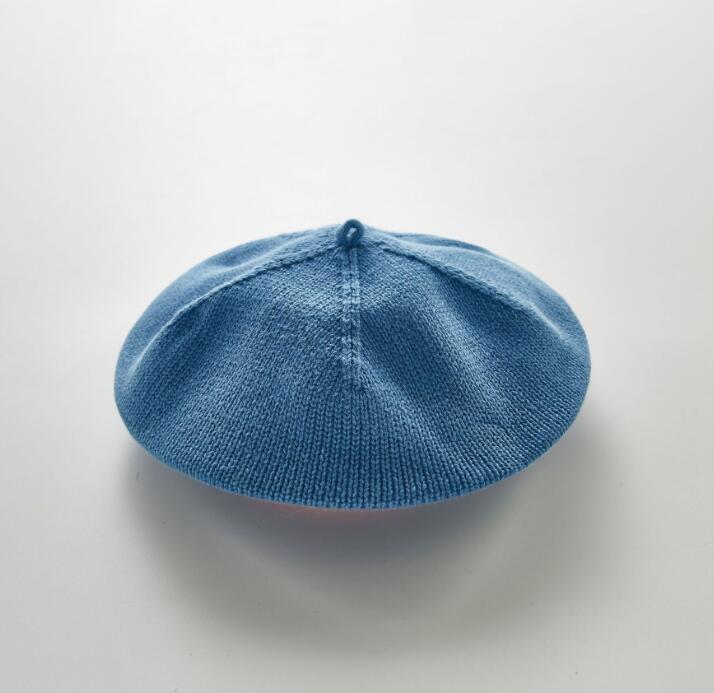 2023秋冬新品★子供用★帽子　ニットベレー帽子★6色選べ