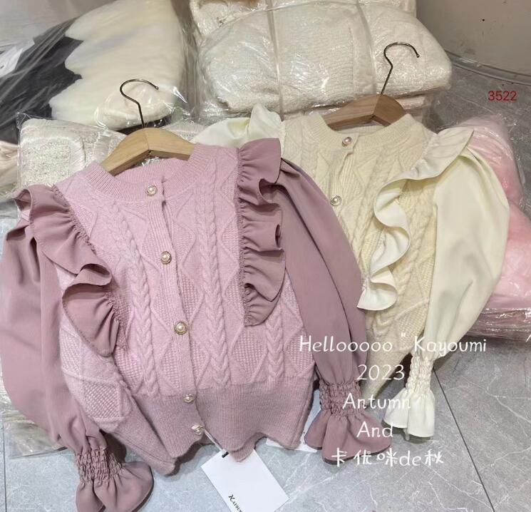 2023年新品★子供服　セーター　トップス★110-150cm★2色